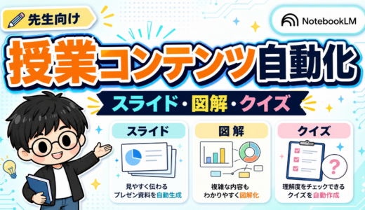 NotebookLMの使い方｜先生の教材研究を効率化する活用ガイド